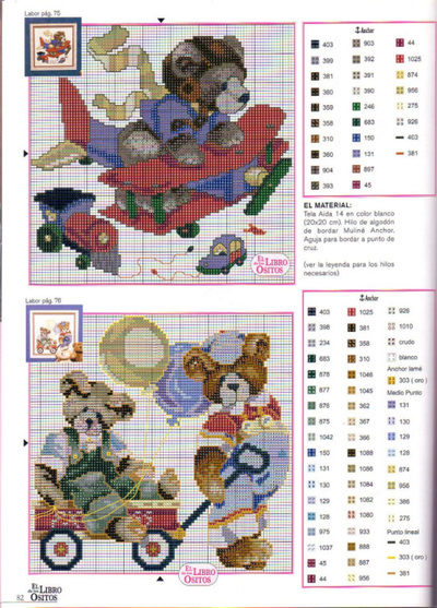 Category: Teddy Bear Patterns - Cross Stitch Crazy
